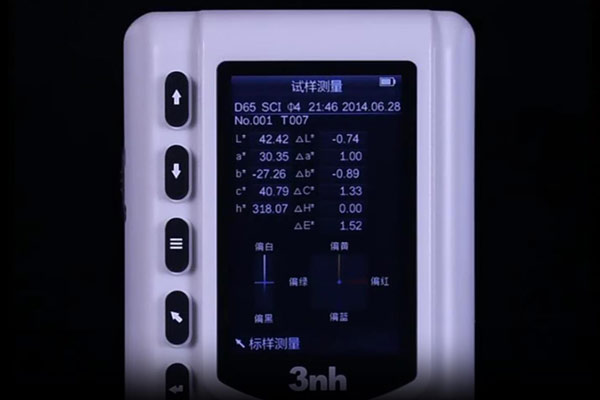 色差仪L、a、b、c、h色度值含义及关系